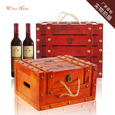 匠心獨(dú)運(yùn)，品味臻藏——淘寶木質(zhì)紅酒盒，讓每一瓶紅酒都成為藝術(shù)品